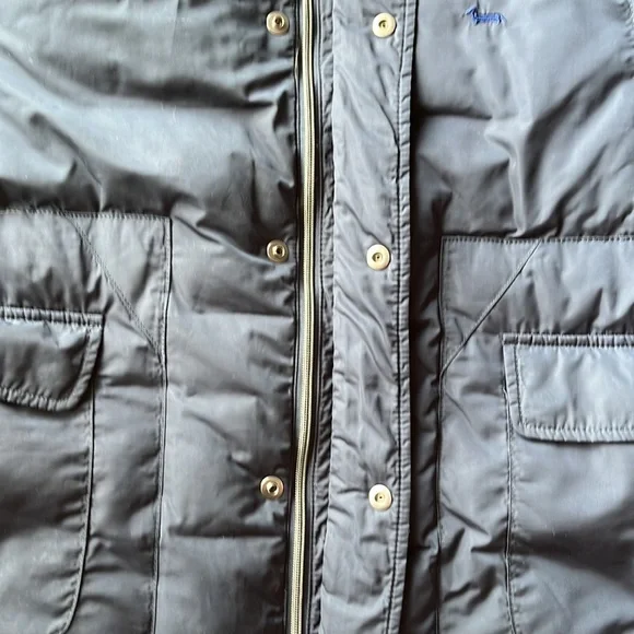 Harmont & Blaine Navy Puffer w/ Fur Hood - Picture 7 of 16